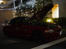 深夜の洗車