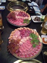 今夜は豪華に