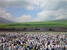 富士総合火力演習に！