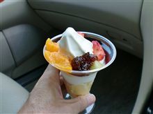 プリンアラモードパフェ