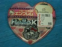 ハローキティ★エンブレム入荷！