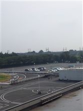 鴻巣試験場にて免許更新