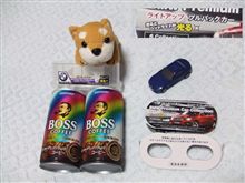 ヘッドライトが光るプルバックカー