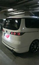 夜洗車して。。。
