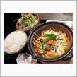 今日のランチは、「蔵」蔵特製ホルモン鍋定食　780円