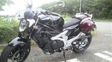 仕事休み！バイクで・・