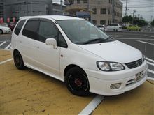 腕を出して運転　　しっくり来るんだなぁ スパシオ♪　　