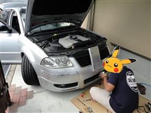 フロントカメラ取り付け