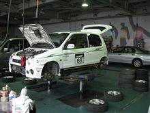 ワークス、修理＆ハンドル交換