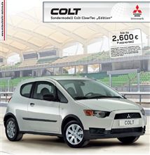 Mitsubishi Colt ClearTec Edition : Deutschland ・・・・ Mitsubishi Colt ClearTec Edition : Deutschland ・・・・