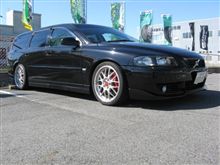 VOLVO V70 T5...最終段階...タイヤ交換+トータルアライメント調整 VOLVO V70 T5...最終段階...タイヤ交換+トータルアライメント調整