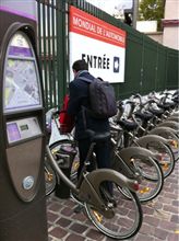 パリ レンタル自転車ベリブ パリ レンタル自転車ベリブ