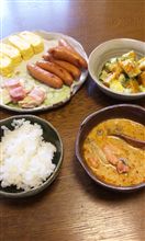朝ごはんにご飯♪ 