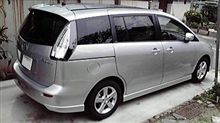 プレマシーを初洗車
