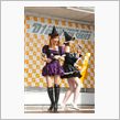D1GP最終戦in富士スピードウェイ 80&#39;s Doll CREAさん（左）MIAさん（右） パート２