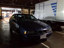 やっと定期点検に入ったようです(^_^;)