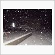 ついに初雪