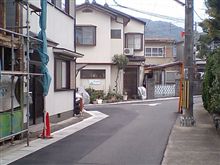 嵐山で…