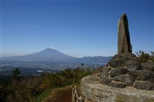 富士山に雪が・・