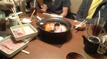 今日の爆食はしゃぶしゃぶ～
