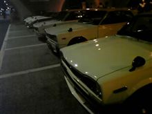 旧車乗りが自然（？）と集まるSA