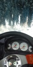 【洗車中】・・・。