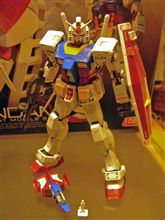 1/144ガンダムRGやっと完成！