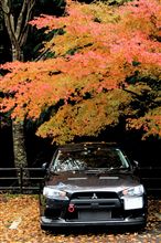 ♪紅葉の中でパチリ(^^)