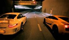 911GT3対ガヤルドSL・パリ市街地街道レース