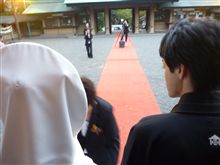 いとこの結婚式があったので いとこの結婚式があったので