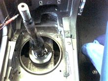 スイカ号 シフトブーツ破れ発見！