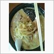 今日はミソラーメン