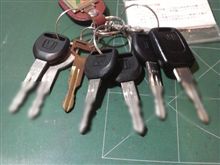 ホンダの純正キー 達! ホンダの純正キー 達!