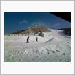今シーズン初の雪山