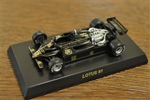 LOTUS Formula Minicar Collection 【 LOTUS 91 】 