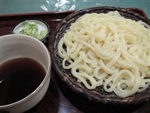 今日のディナーは、「天作」ゆず切りせいろうどん　850円