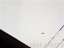 年末を感じるヘリの音…