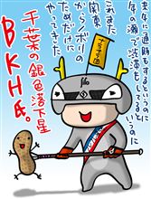 千葉の銀色落花星参上