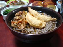 年越し蕎麦！（フライング？）