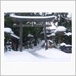 歩いて初詣です～