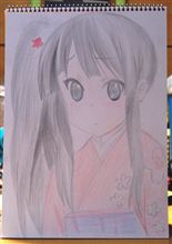 新年のご挨拶と描き初めと