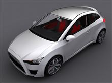 Mitsubishi CS Design Concept for a Sporty-Looking Colt Replacement by G&#225;bor Farkas ・・・・ 