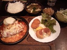 盛よしでランチ