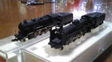 TOMIX 『C57』 、エンドウ『９６００』 入線