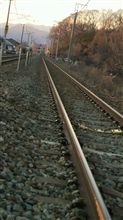 かつての基幹路線  信越本線だった線路