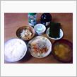 本日の食事から、、、