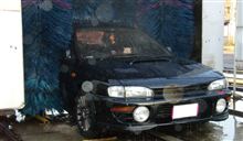 オートサロンに向けて洗車