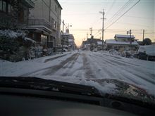 一夜明けて・・・