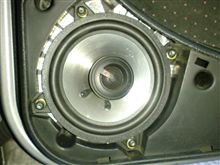 リアスピーカーもやってみました。