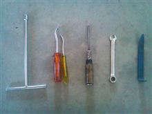 いつもお世話になってる道具たち